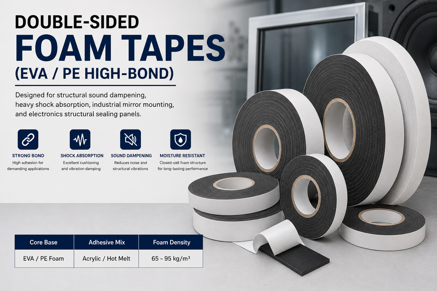 Double-Sided Foam Tapes